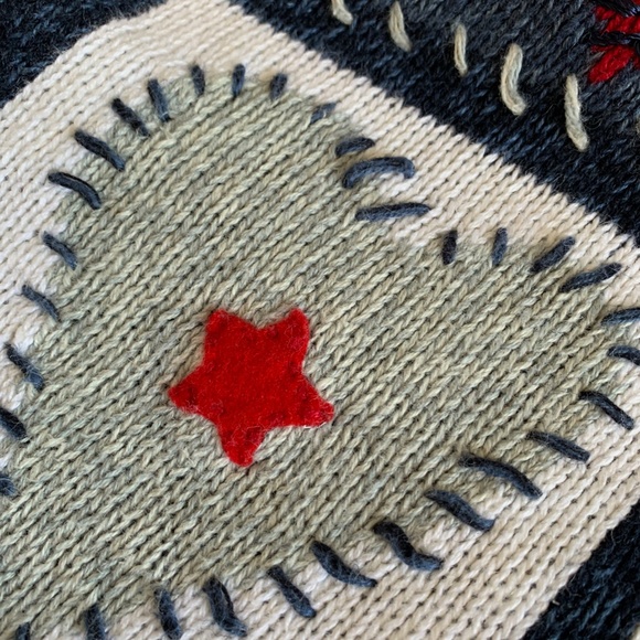 🐱 VINTAGE HEIRLOOM COLLECTIBLES HEART SWEATER SIZE X-LARGE - Picture 9 of 10